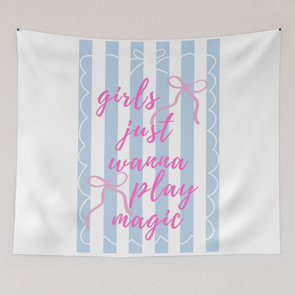 Item preview, Girls Just Wanna Play Magic - Bows designed and sold by BasketweaveStch.