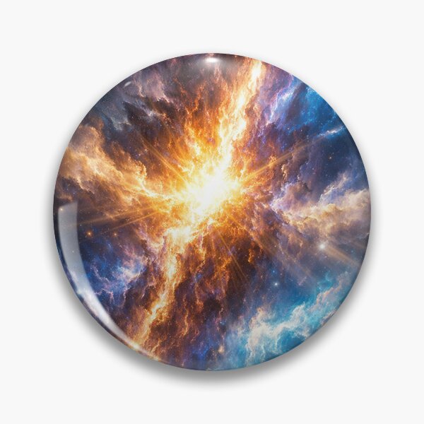 Item preview, Celestial Rift | Golden Cosmic Nebula Space Art designed and sold by OandSDesigns23.