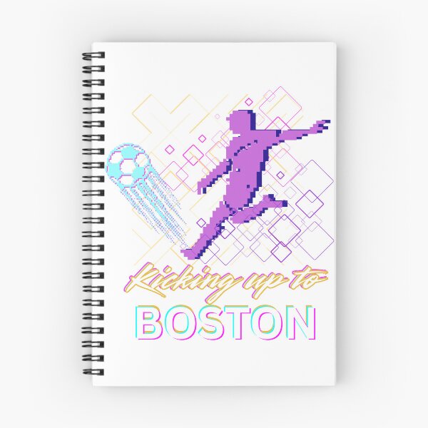 Item preview, Retro Boston Soccer 2026 - Kicking Up To Boston Pixel Art designed and sold by SunandShade.