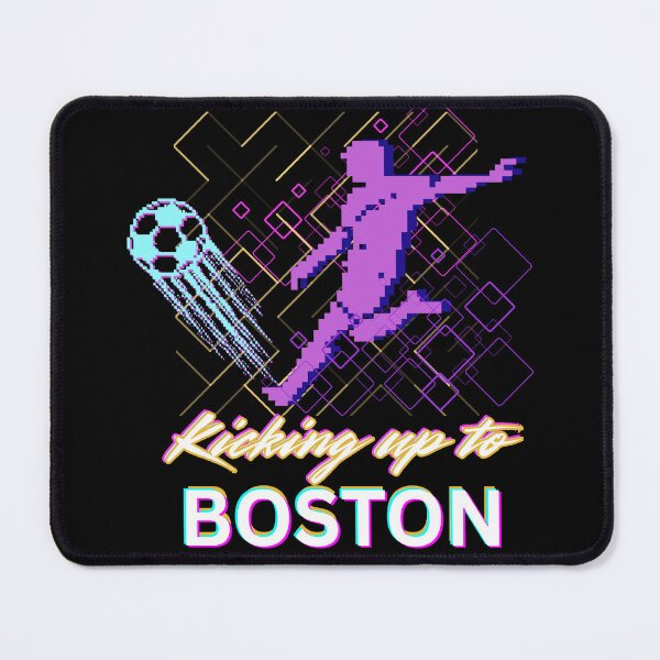 Item preview, Retro Boston Soccer 2026 - Kicking Up To Boston Pixel Art designed and sold by SunandShade.