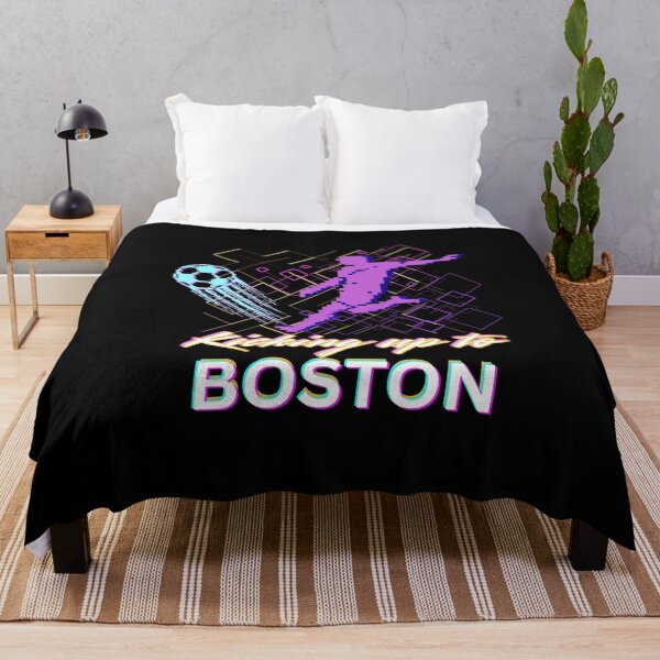 Item preview, Retro Boston Soccer 2026 - Kicking Up To Boston Pixel Art designed and sold by SunandShade.