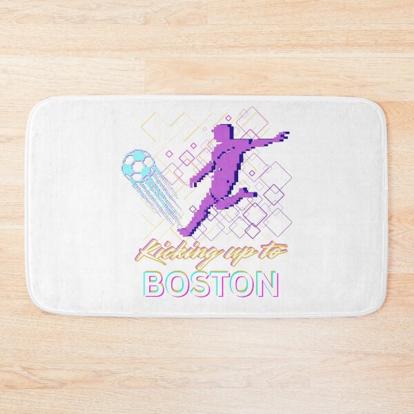 Item preview, Retro Boston Soccer 2026 - Kicking Up To Boston Pixel Art designed and sold by SunandShade.