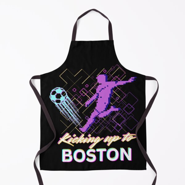Item preview, Retro Boston Soccer 2026 - Kicking Up To Boston Pixel Art designed and sold by SunandShade.