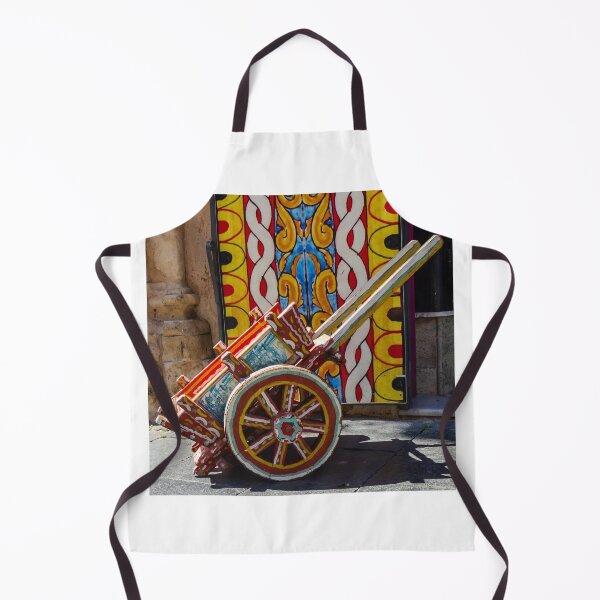 Item preview, Colorful Traditional Wooden Cart With Hand-Painted Wheels And Ornate Folk Patterns designed and sold by Nmallia.