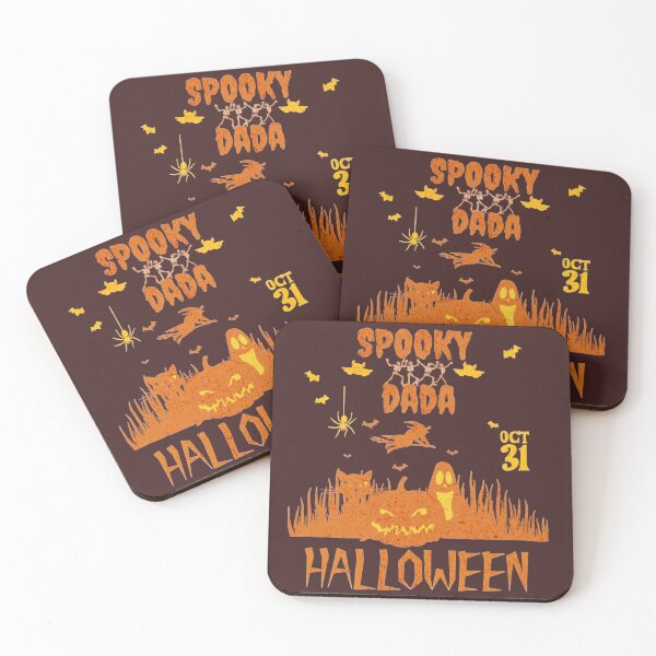 Item preview, Spooky Dada Halloween – Cute Pumpkin Ghost Halloween Design designed and sold by MOCH- ART.