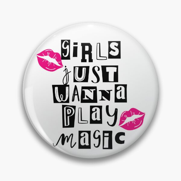 Item preview, Girls Just Wanna Play Magic - Burn Book designed and sold by BasketweaveStch.