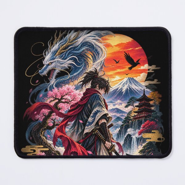 Item preview, Azure Dragon Samurai designed and sold by VEXORA 1.