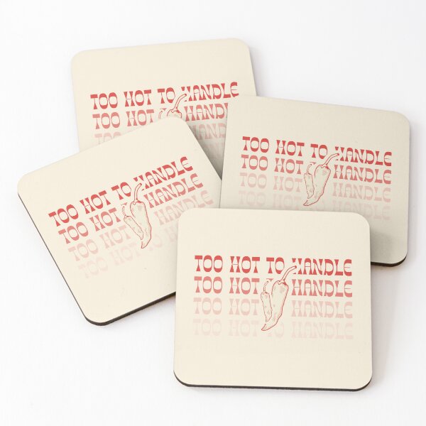 Item preview, Too Hot To Handle Retro Chili Pepper Vintage Typography designed and sold by Harsha Pinjani.