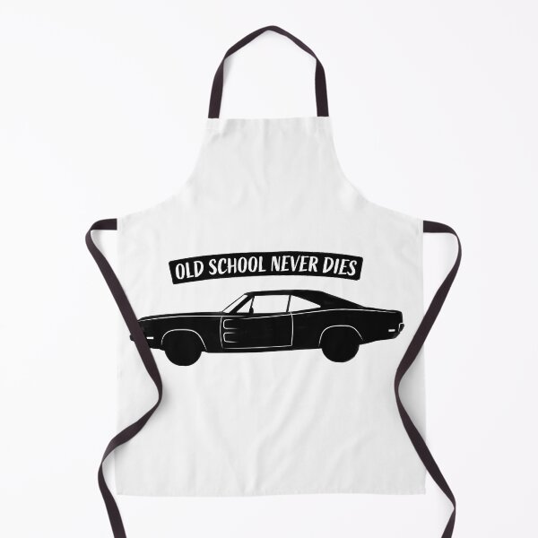 Item preview, Old School Never Dies - Vintage Dodge Charger Muscle Car Silhouette designed and sold by tomsze12.