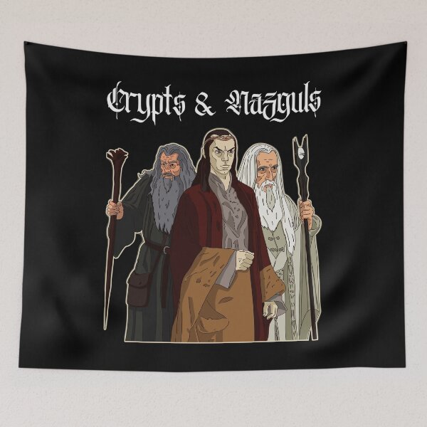 Item preview, Dark Wizards, Crypts and Wraith Riders Dark Fantasy Design designed and sold by moabeArtistic.