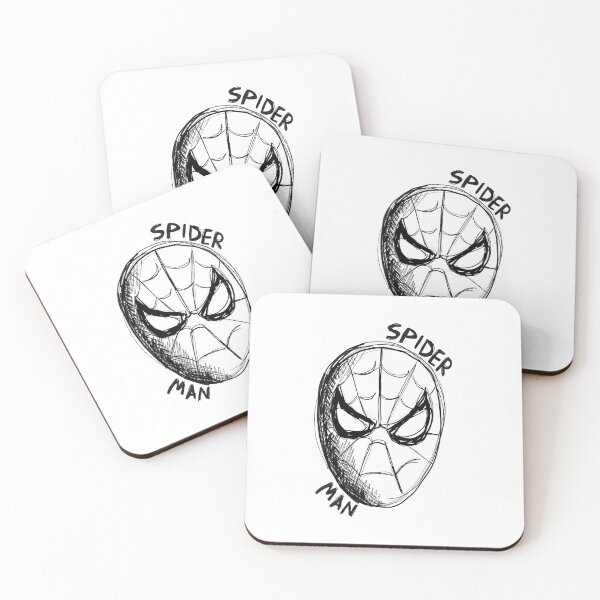 Item preview, black and white spider man designed and sold by printsbyh.
