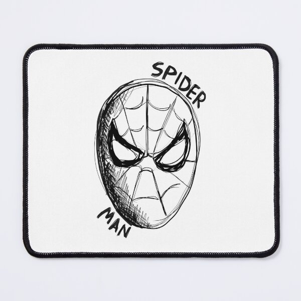 Item preview, black and white spider man designed and sold by printsbyh.