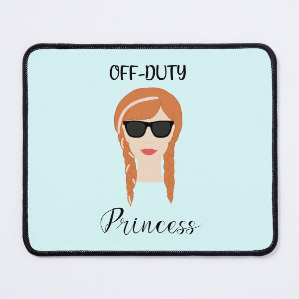 Item preview, Off-Duty Princess - Snow Princess designed and sold by hotchkiss2earth.