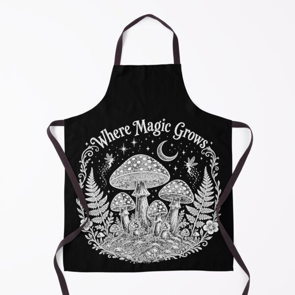 Item preview, Where Magic Grows — Enchanted Mushroom Forest with Fairies designed and sold by CosmicFlora Studio.