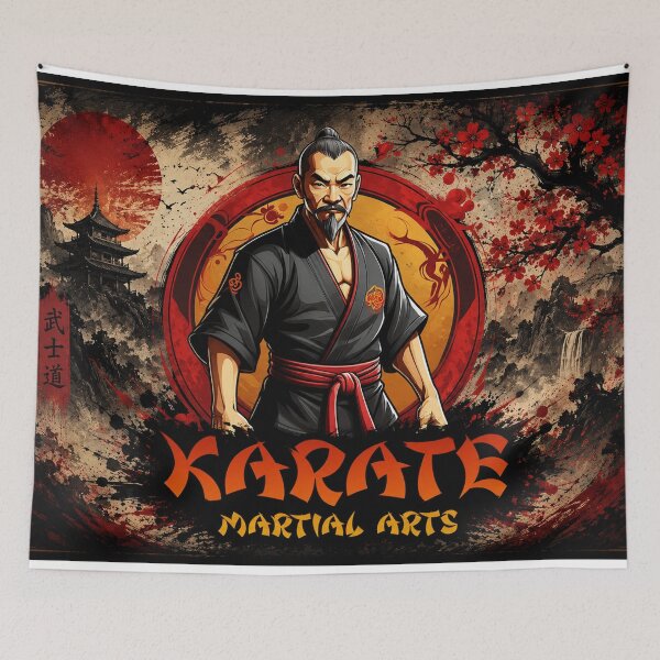 Item preview, Karate Warrior: The Discipline of the Empty Hand designed and sold by Fei Long Design Hub.