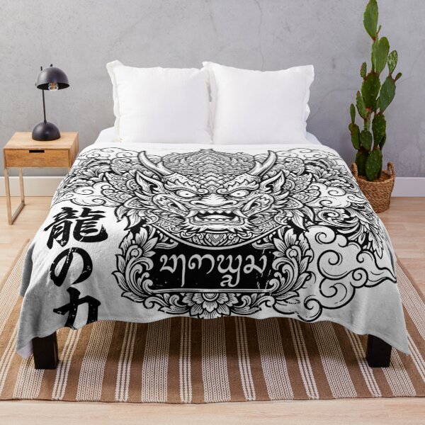 Item preview, Ryu No Chikara Dragon Demon Mandala Face Art designed and sold by cannsuh.