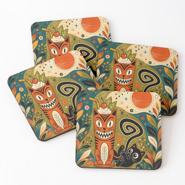 Item preview, Retro Cosmic Cat Adventure designed and sold by Pure Craft.
