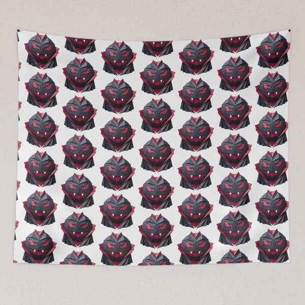 Item preview, Gothic Origami Dracula – Geometric Vampire Portrait designed and sold by Marcu Ioachim.