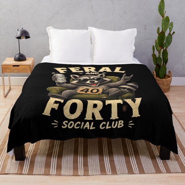 Item preview, Feral and Forty Social Club designed and sold by TheEndDesign.