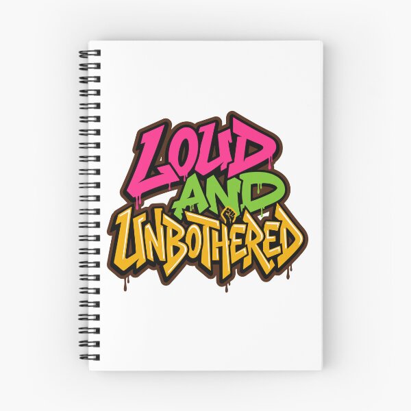 Item preview, Graffiti You and Unbothered Colorful Typography Design designed and sold by AliveStyle.