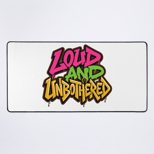 Item preview, Graffiti You and Unbothered Colorful Typography Design designed and sold by AliveStyle.