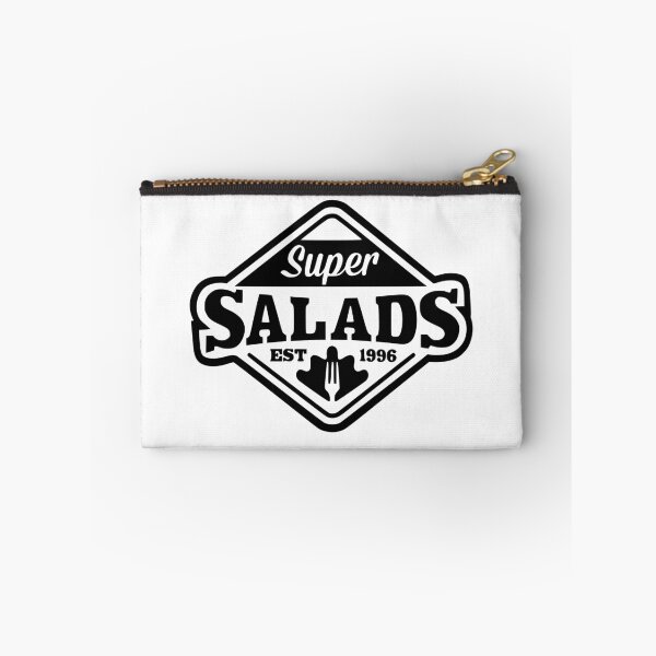 Item preview, Super Salads Minimalist Dark Logo Design designed and sold by dreyesvc.