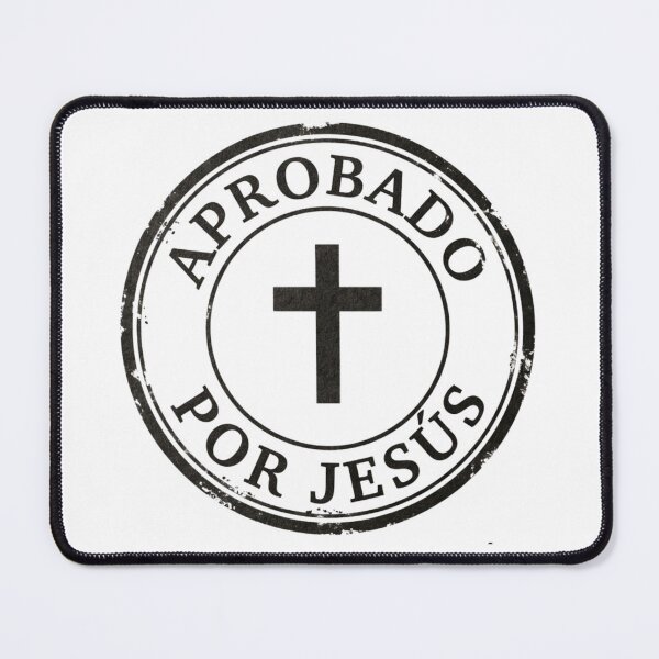 Item preview, Seal Approved by Jesus Christian Cross designed and sold by MantoSagrado.