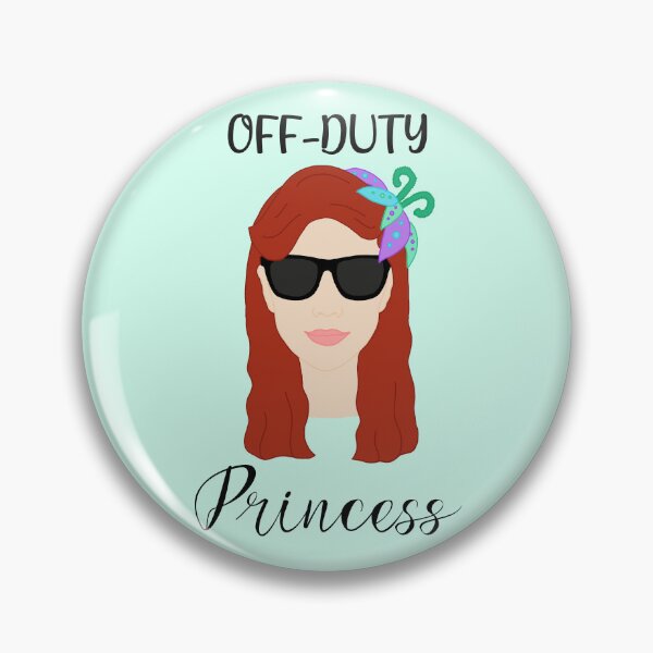 Item preview, Off-Duty Princess - Mermaid designed and sold by hotchkiss2earth.
