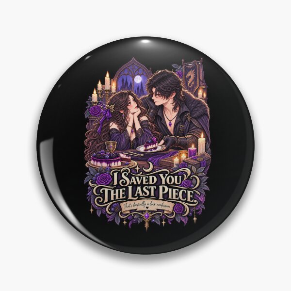 Item preview, I Saved You the Last Piece – Dark Romance Couple designed and sold by JPCuteDesign.