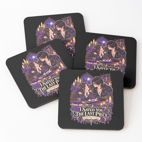 Item preview, I Saved You the Last Piece – Dark Romance Couple designed and sold by JPCuteDesign.