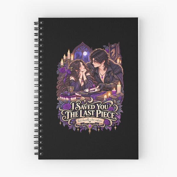 Item preview, I Saved You the Last Piece – Dark Romance Couple designed and sold by JPCuteDesign.