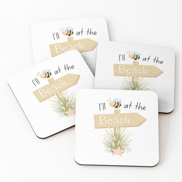 Item preview, I'll Bee at the Beach designed and sold by SunandShade.