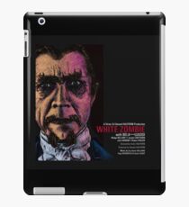 CLASSIC HORROR MOVIE POSTERS REIMAGINED - WHITE ZOMBIE - 1932 iPad Case/Skin