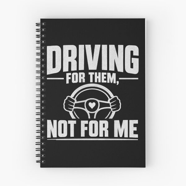 Item preview, Driving For Them Not For Me Typography Quote designed and sold by Haque Desigens.