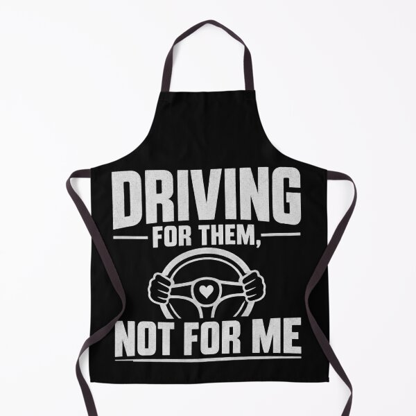 Item preview, Driving For Them Not For Me Typography Quote designed and sold by Haque Designs.