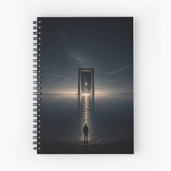 Item preview, The Door Beyond the Stars – Cosmic Portal Wall Art designed and sold by SacredLensV.