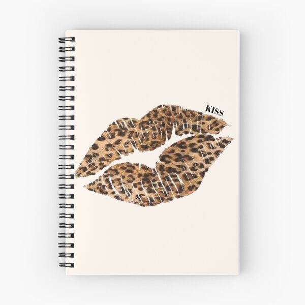 Item preview, Leopard aesthetic Kiss sticker | Lace and elegance designed and sold by Novannah.