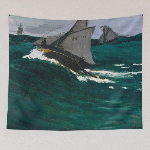 Item preview, The Green Wave | Monet designed and sold by Oliveirallan.