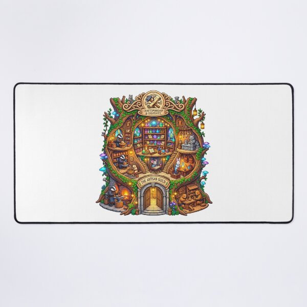 Item preview, The Artisan Guild | Craftsman & Creativity | Enchanted Woodland Workshop designed and sold by MrDev.