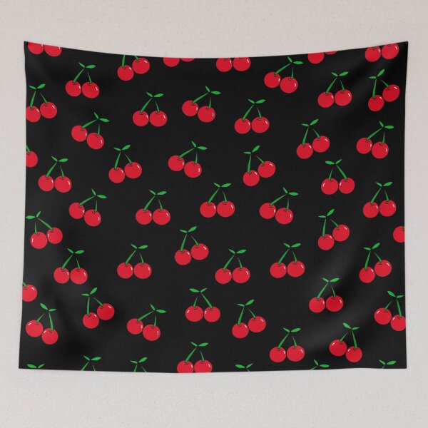 Item preview, Cherries 2 (on black) designed and sold by SyPhelan.