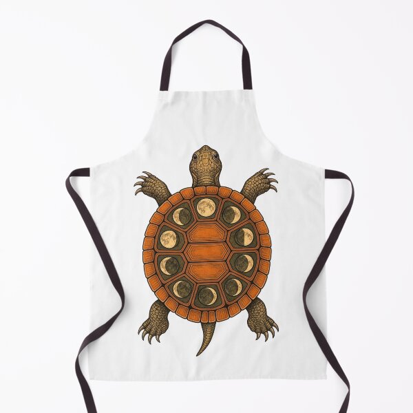 Item preview, Vintage Moon Turtle, Celestial Tortoise Retro Reptile Art designed and sold by notorius12.
