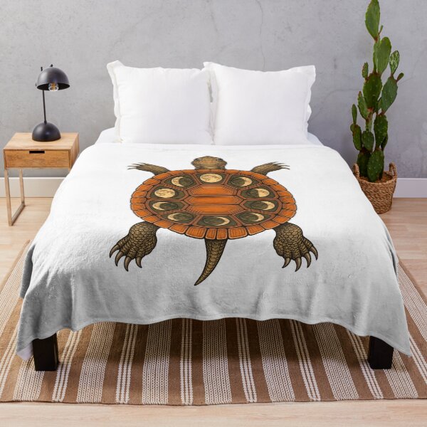 Item preview, Vintage Moon Turtle, Celestial Tortoise Retro Reptile Art designed and sold by notorius12.
