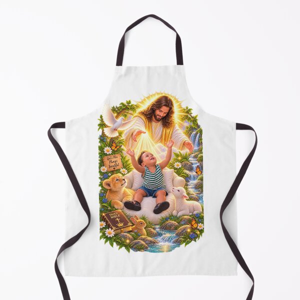 Item preview, God's Plan Always Beautiful - Jesus Blessing Child Art  designed and sold by LC&LCPlatform.