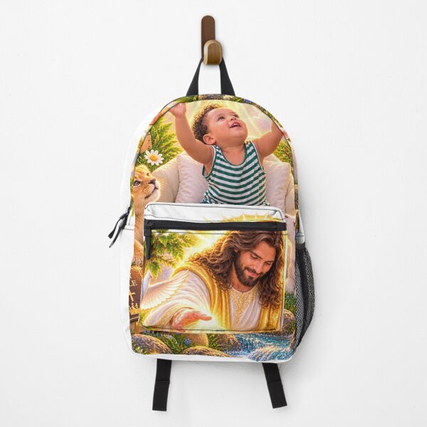 Item preview, God's Plan Always Beautiful - Jesus Blessing Child Art designed and sold by LC&LCPlatform.