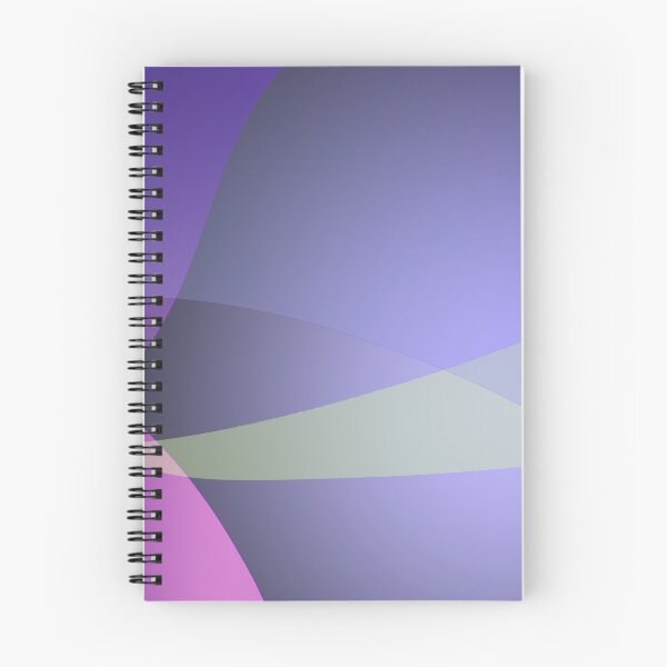 Item preview, Abstract Curves in Mystic Purple: Futuristic Fluid Graphic designed and sold by danart7.
