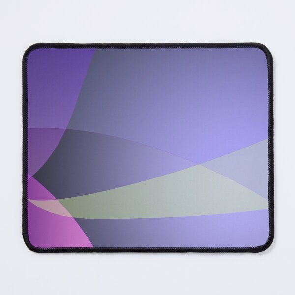 Item preview, Abstract Curves in Mystic Purple: Futuristic Fluid Graphic designed and sold by danart7.