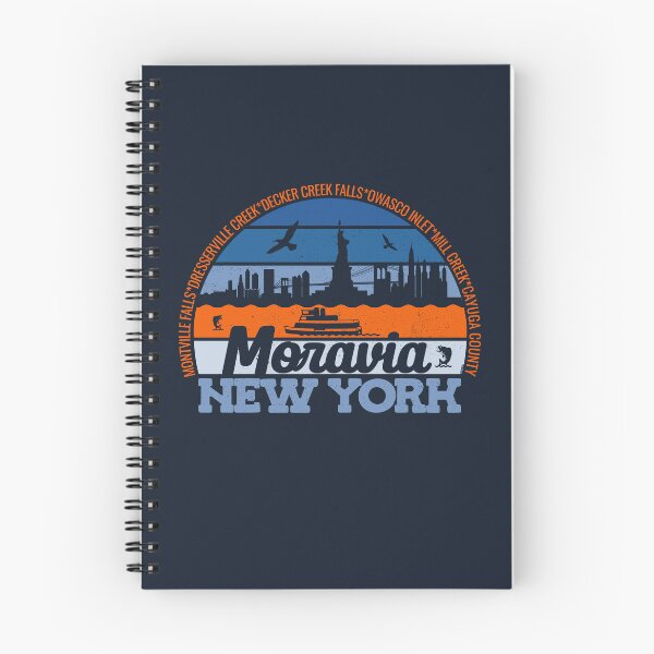 Item preview, Moravia New York Sunset Retro Vintage Local Pride Logo designed and sold by CRHPOD20.