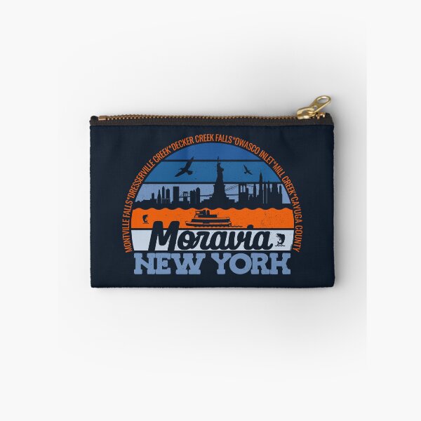 Item preview, Moravia New York Sunset Retro Vintage Local Pride Logo designed and sold by CRHPOD20.