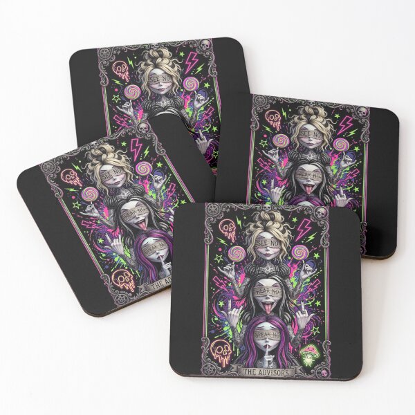 Item preview, The Advisors Tarot – Gothic Hear See Speak No Evil Sisters designed and sold by MysticalSister.
