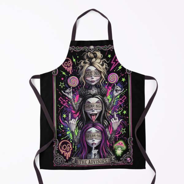 Item preview, The Advisors Tarot – Gothic Hear See Speak No Evil Sisters designed and sold by MysticalSister.